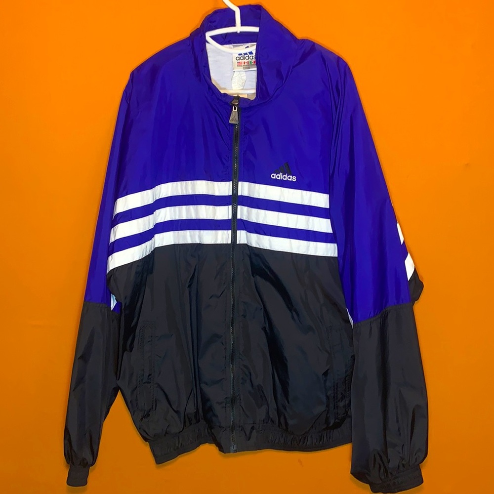 Mens Vintage Adidas Windbreaker